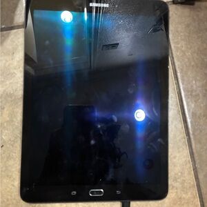 Samsung Tablet with Black Finish
